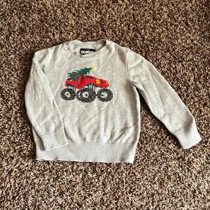 Monster Truck Christmas Oshkosh B’ gosh sweater